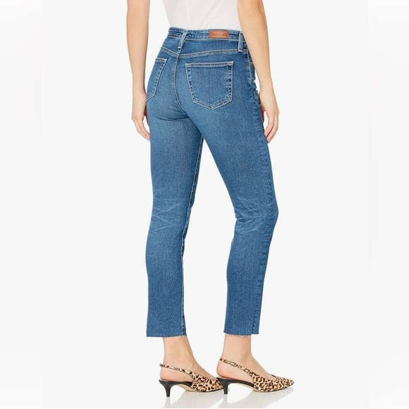 AG- The Isabelle high -rise straight crop jeans Size 29 - Picture 2 of 7